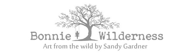 SANDY GARDNER WILDLIFE ARTIST / WING SCARVES / BONNIE WILDERNESS Art from the wild by Sandy Gardner